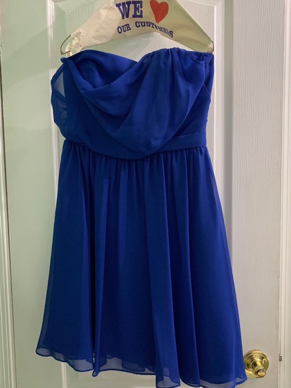 Blue Alfred Angelo Dress